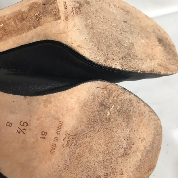 Via Spiga sandals black size 9.5 B made in Italy - Picture 6 of 6